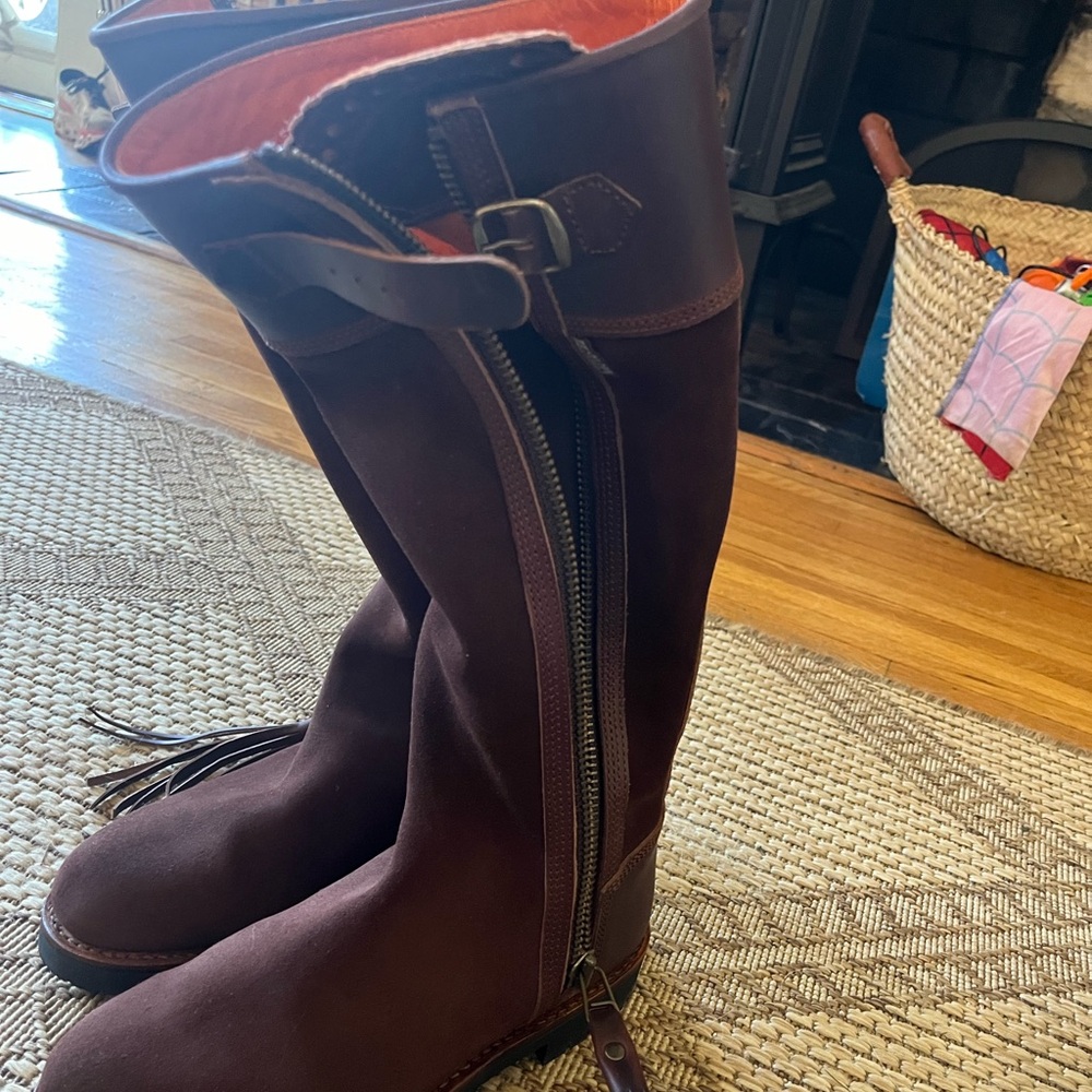 Suede Long Tassel Boot Penelope Chilvers